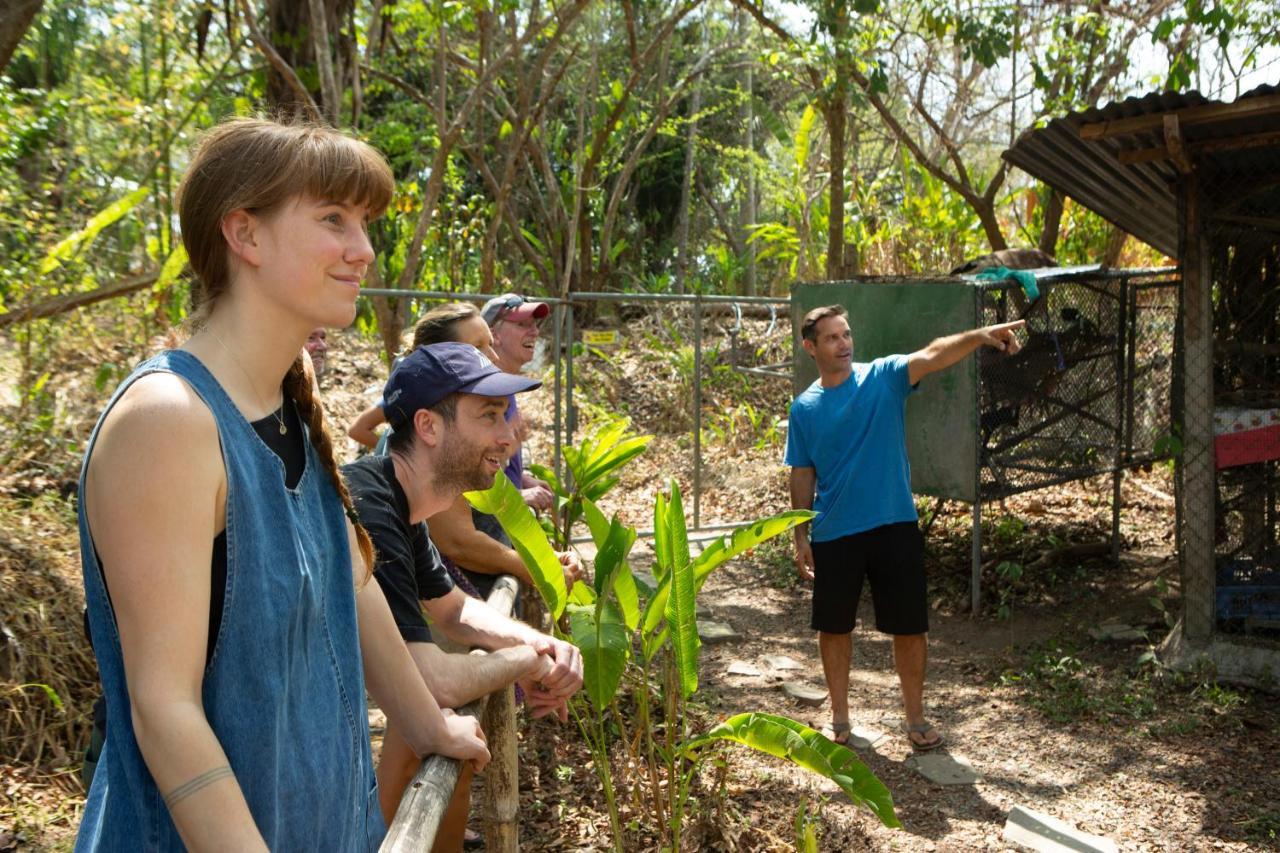 Jungle Lodge At Wild Sun Rescue Center Cabuya  Luaran gambar